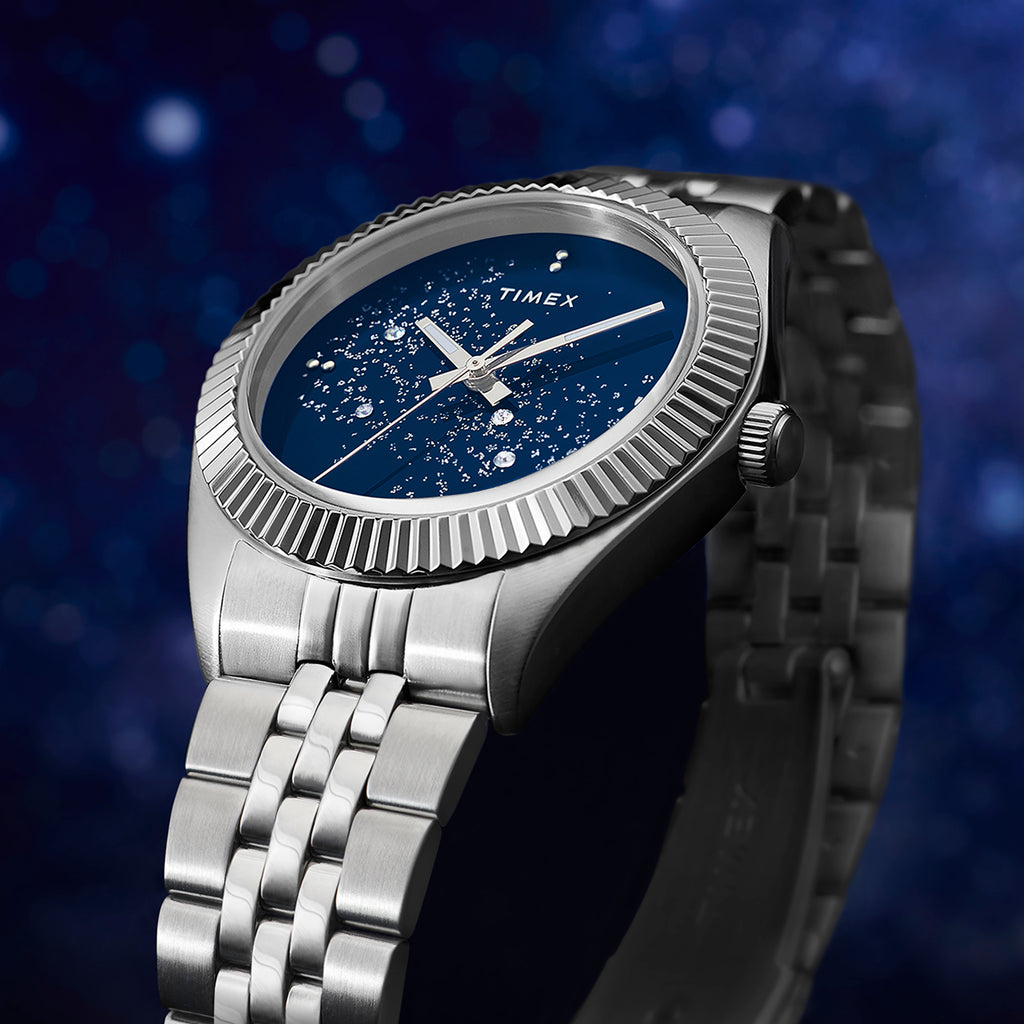 Womens Legacy Silver-tone Case & Blue Celestial Dial TW2Y20100