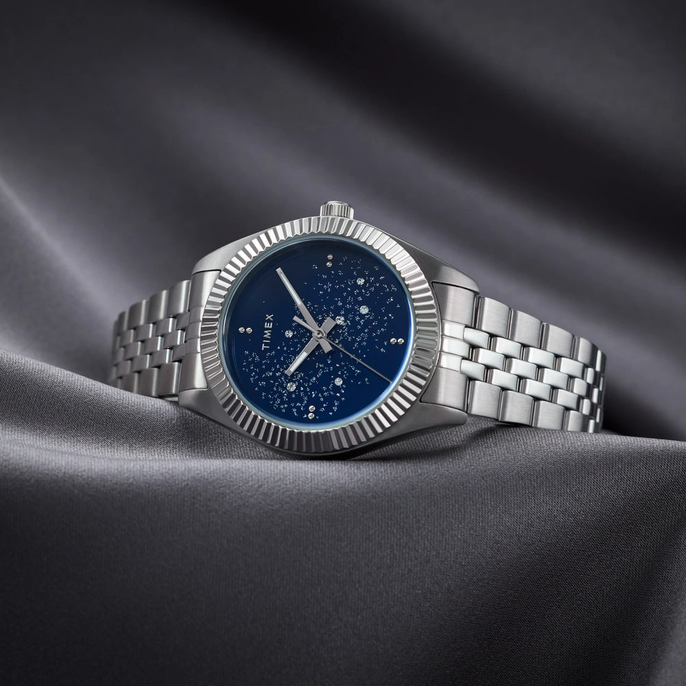 Womens Legacy Silver-tone Case & Blue Celestial Dial TW2Y20100 by i-watch