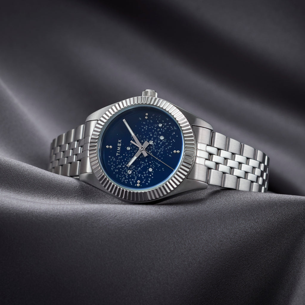 Womens Legacy Silver-tone Case & Blue Celestial Dial TW2Y20100