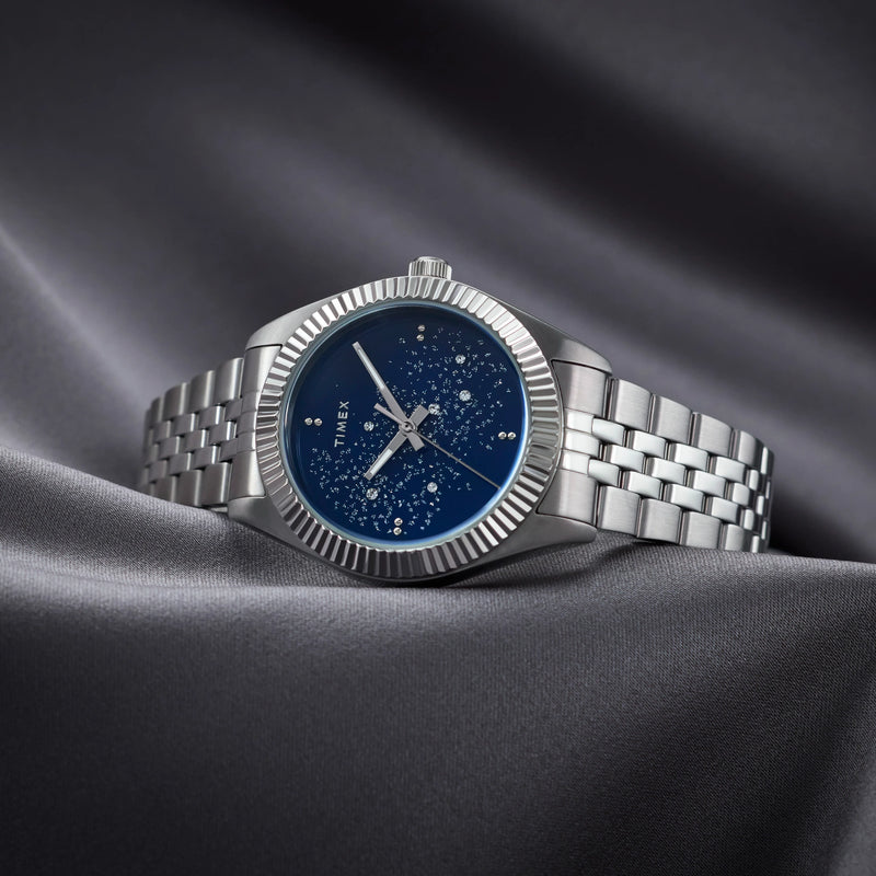Womens Legacy Silver-tone Case & Blue Celestial Dial TW2Y20100 by i-watch