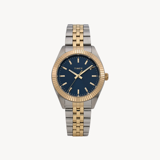 Women's Legacy Two-Tone Case & Bracelet with Blue Dial | TW2Y20200