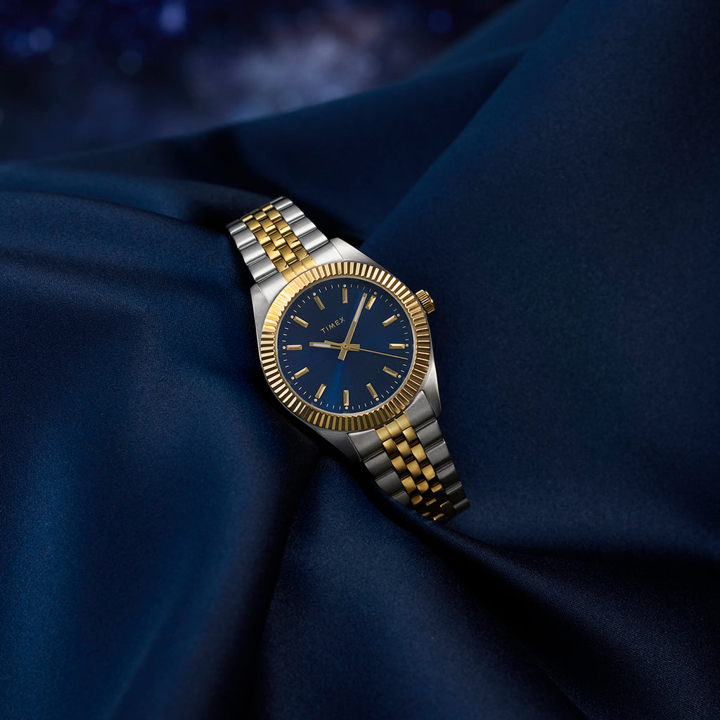 Women's Legacy Two-Tone Case & Bracelet with Blue Dial | TW2Y20200