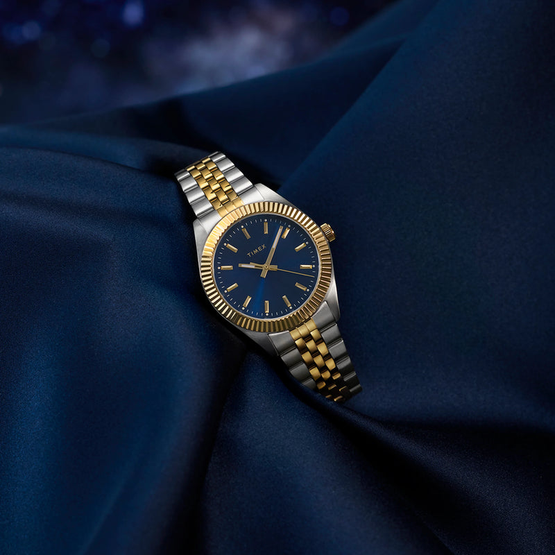 Women's Legacy Two-Tone Case & Bracelet with Blue Dial | TW2Y20200 by i-watch