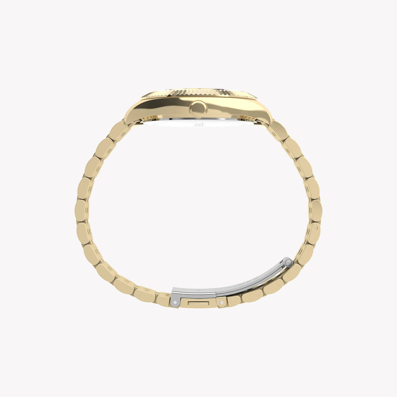 Womens Legacy Gold-Tone Case & Bracelet with White Celestial Dial | TW2Y20300 by i-watch