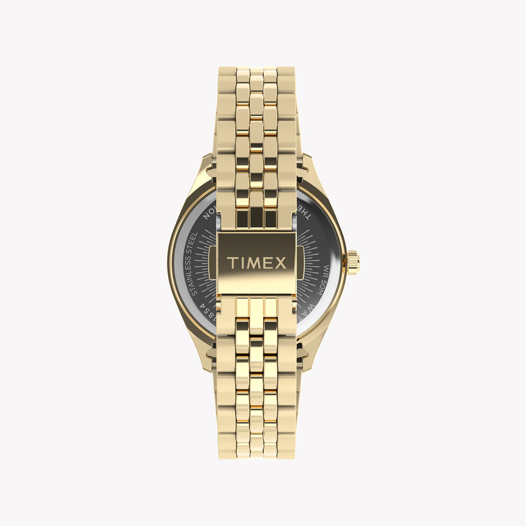 Womens Legacy Gold-Tone Case & Bracelet with White Celestial Dial | TW2Y20300