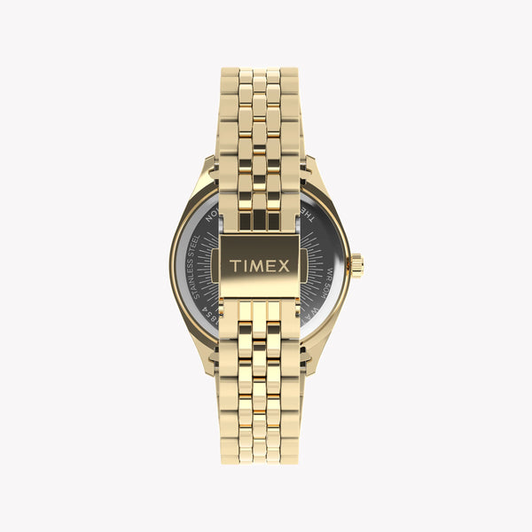 Womens Legacy Gold-Tone Case & Bracelet with White Celestial Dial | TW2Y20300 by i-watch