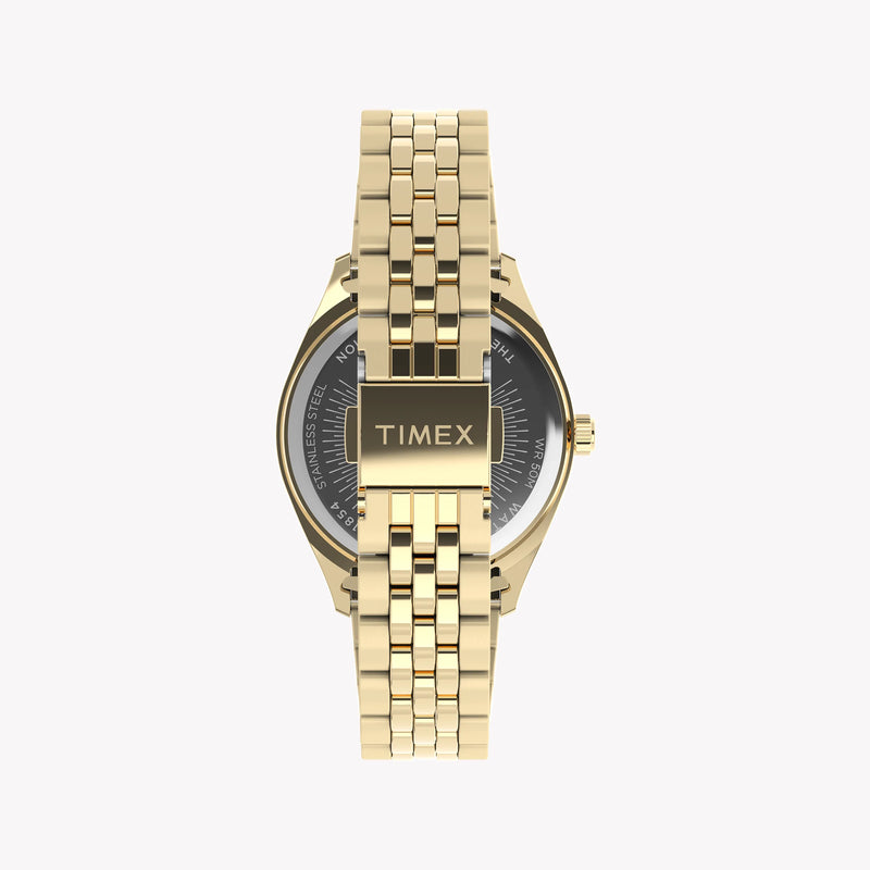 Womens Legacy Gold-Tone Case & Bracelet with White Celestial Dial | TW2Y20300 by i-watch