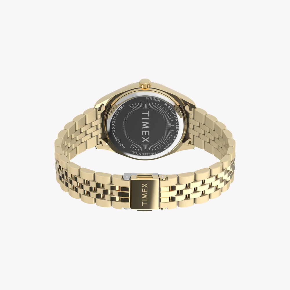 Womens Legacy Gold-Tone Case & Bracelet with White Celestial Dial | TW2Y20300 by i-watch