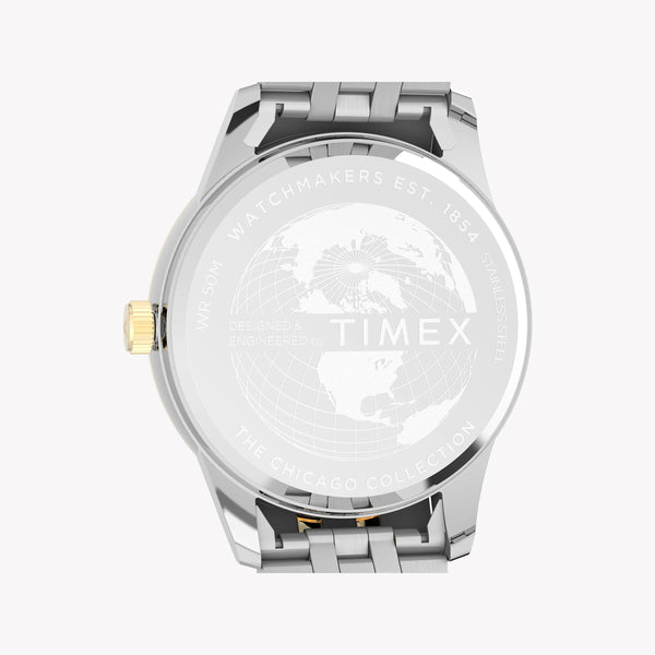 Chicago Multi 45mm Two-Tone Case Green Dial Bracelet TW2Y21400 by i-watch