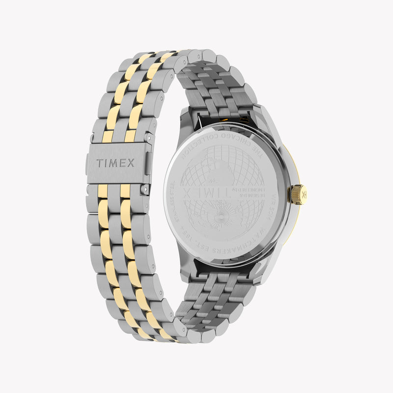 Chicago Multi 45mm Two-Tone Case Green Dial Bracelet TW2Y21400 by i-watch