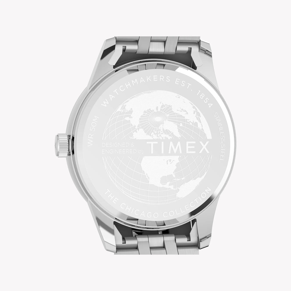 Chicago Multi 45mm Silver Tone Case Blue Dial Bracelet TW2Y21500 by i-watch