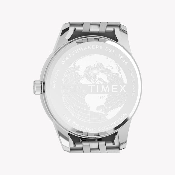 Chicago Multi 45mm Silver Tone Case Blue Dial Bracelet TW2Y21500 by i-watch