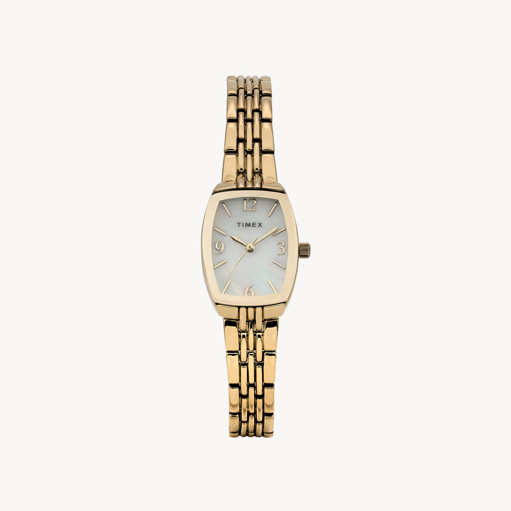 Womens Gold-Tone Case & Bracelet with Mother of Pearl Dial TW2Y22400