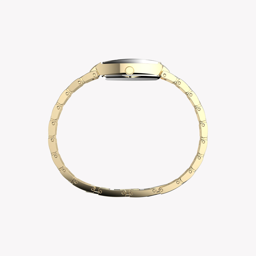 Womens Gold-Tone Case & Bracelet with Mother of Pearl Dial TW2Y22400 by i-watch