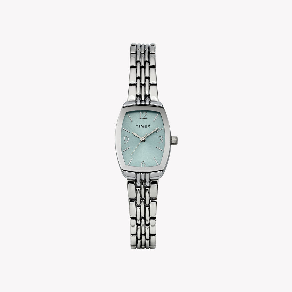 Womens Silver-Tone Case & Bracelet with Aquamarine Dial TW2Y22500