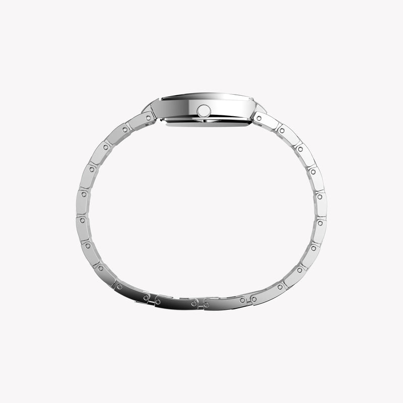 Womens Silver-Tone Case & Bracelet with Aquamarine Dial TW2Y22500 by i-watch