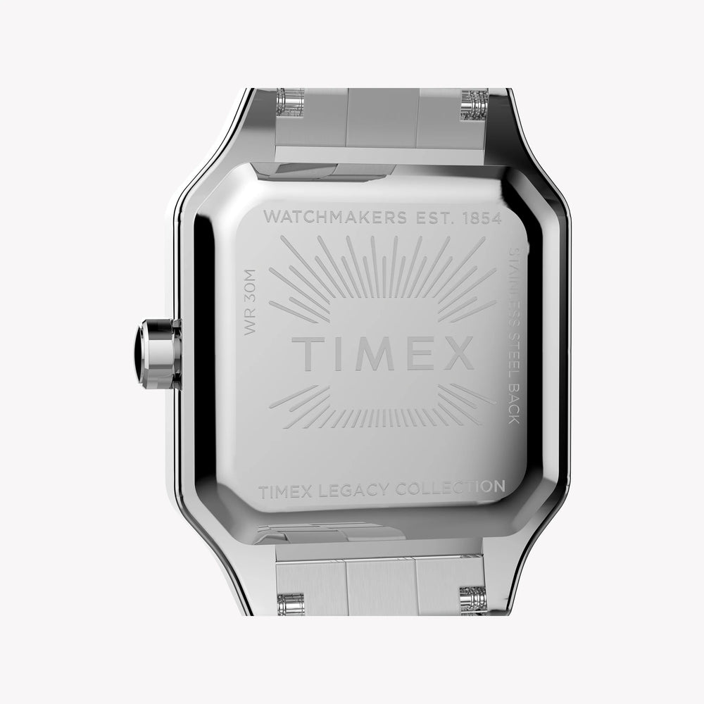 Addison Silver-Tone Case & Bracelet White Dial TW2Y23800 | Men's Watch by i-watch