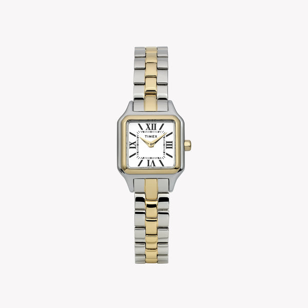 Addison Two-tone Case & Bracelet White Dial TW2Y23900 | Stylish Watch by i-watch