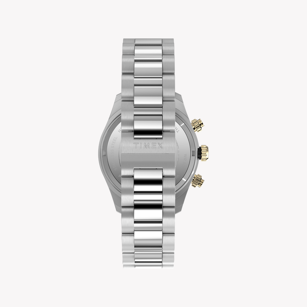 Timex Men's Silver Stainless Steel Watch | Tw2y24000