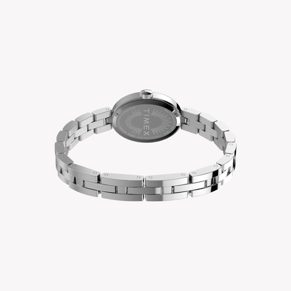 Cavatina Silver-Tone Case & Bracelet with Aquamarine Dial TW2Y26600 by i-watch