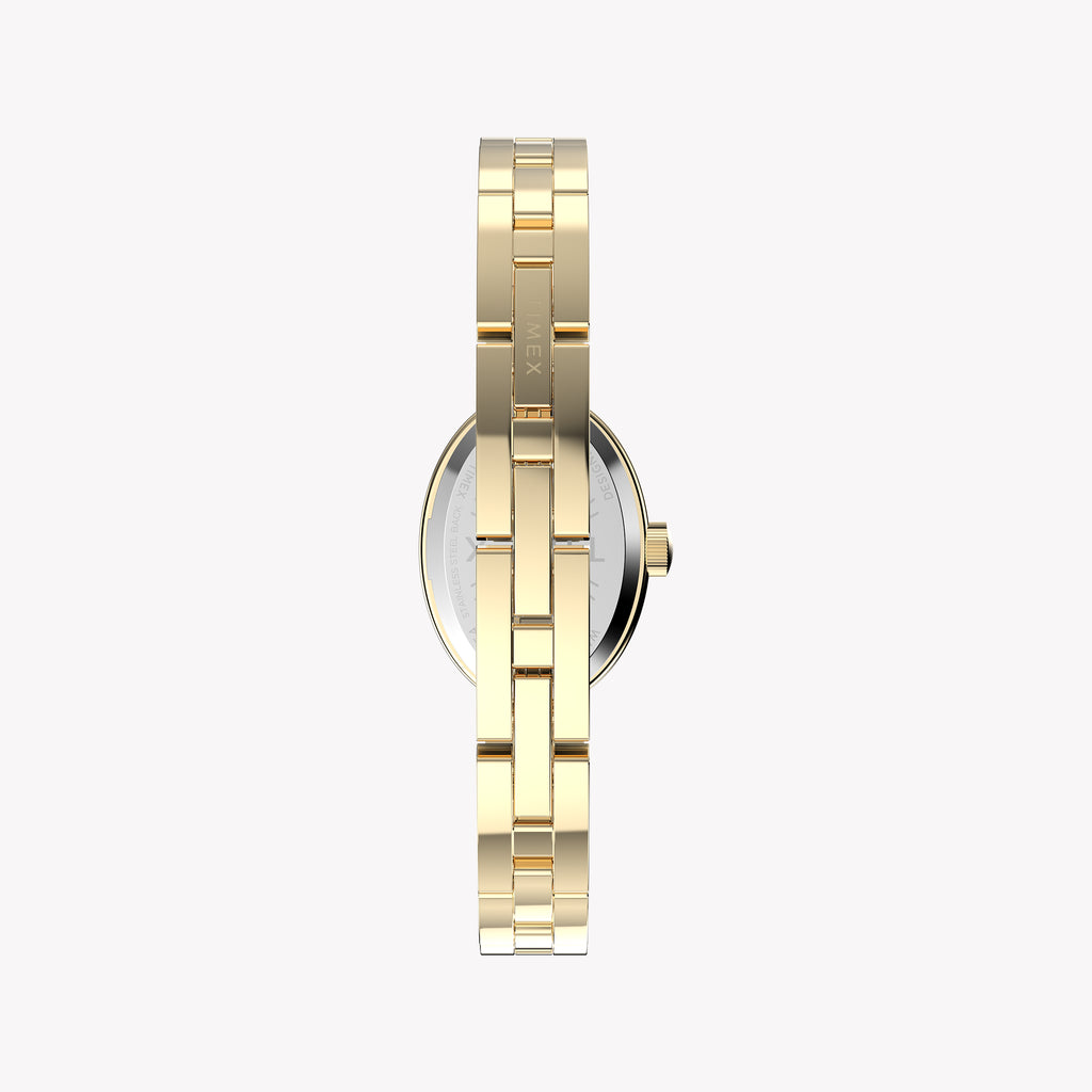 Cavatina Gold-tone Case & Bracelet with White Dial TW2Y26700 | Elegant Women's Watch