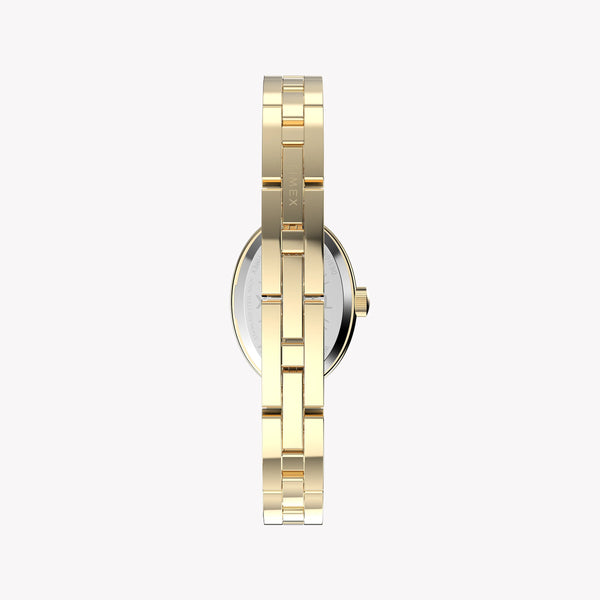 Cavatina Gold-tone Case & Bracelet with White Dial TW2Y26700 | Elegant Women's Watch by i-watch