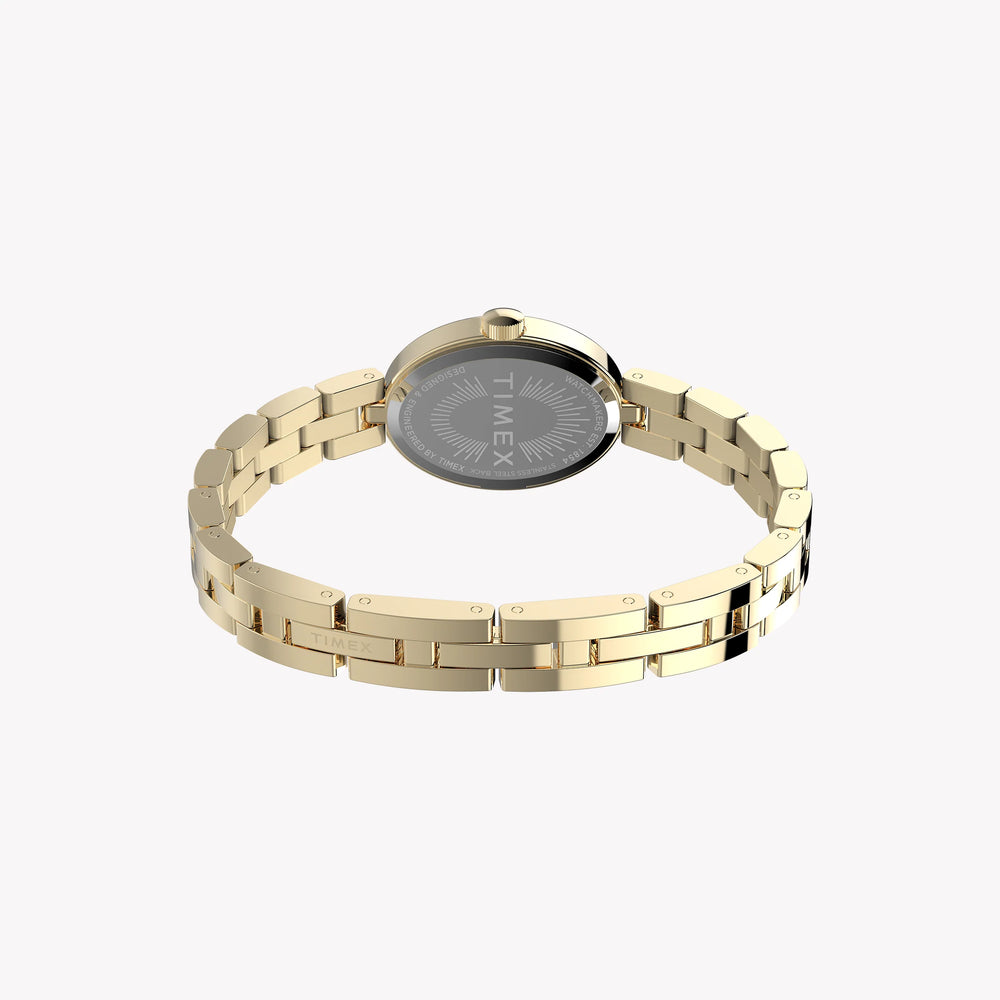 Cavatina Gold-tone Case & Bracelet with White Dial TW2Y26700 | Elegant Women's Watch by i-watch