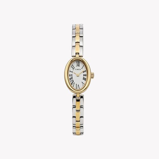 Cavatina Gold-tone Case Two-tone Bracelet White Dial TW2Y26800