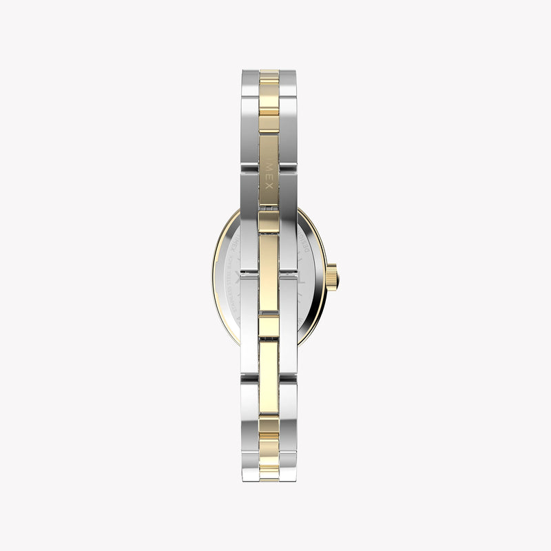 Cavatina Gold-tone Case Two-tone Bracelet White Dial TW2Y26800 by i-watch
