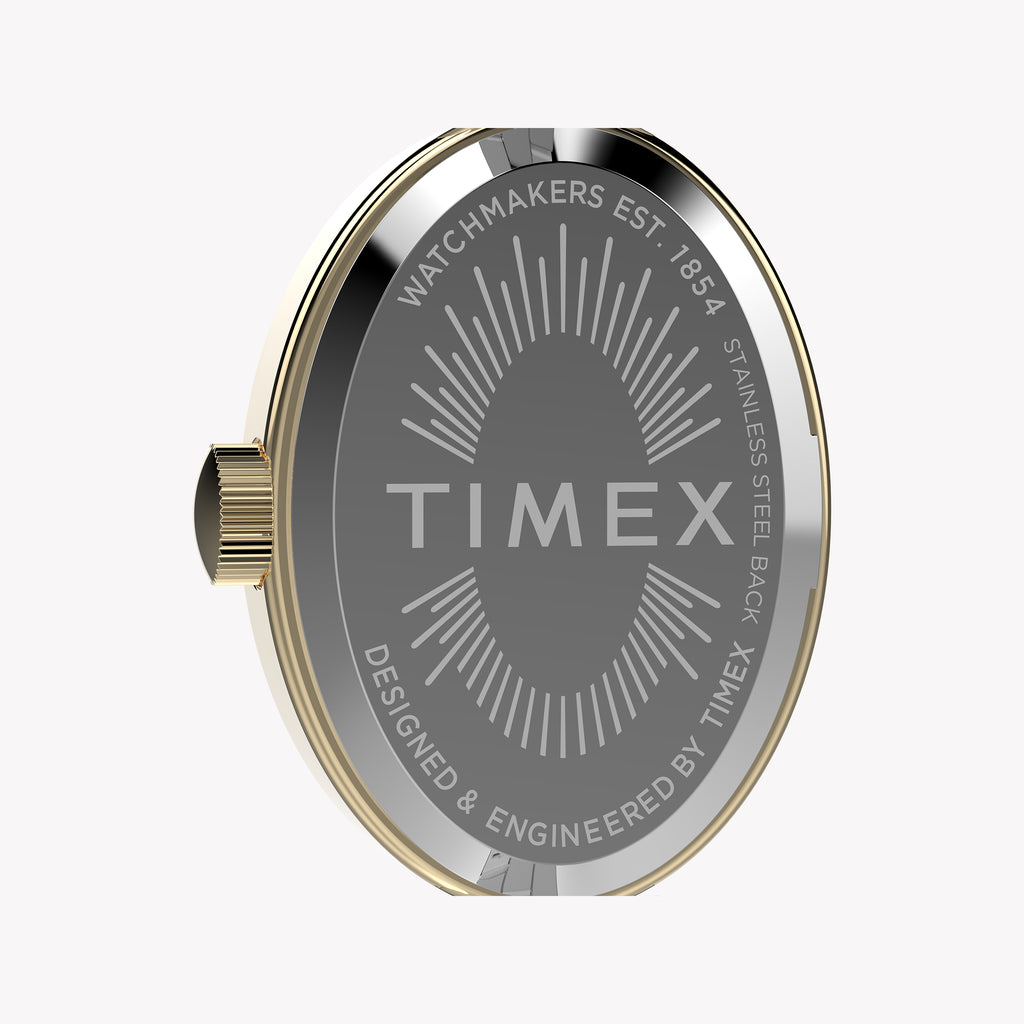 Cavatina Gold-tone Case Two-tone Bracelet White Dial TW2Y26800