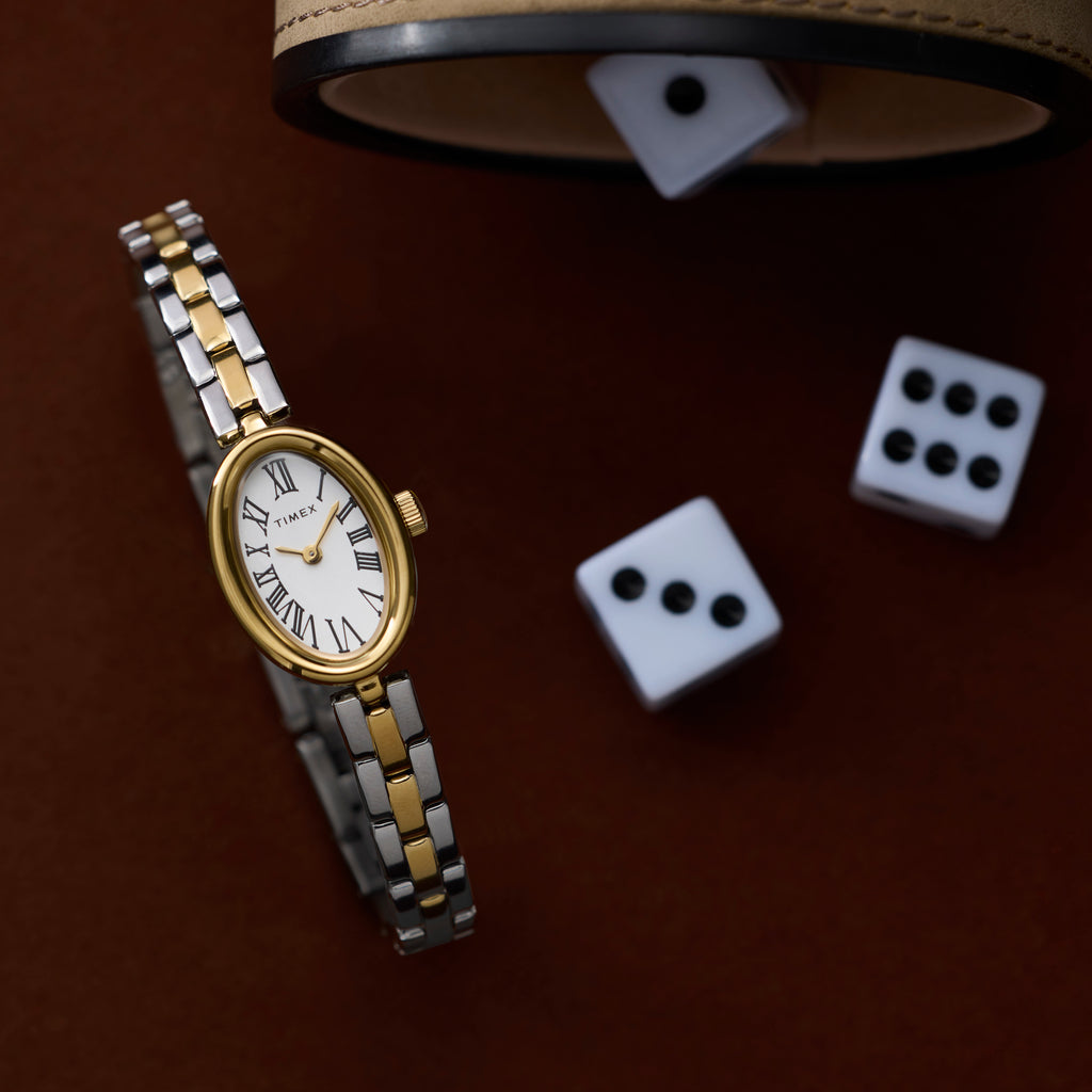 Cavatina Gold-tone Case Two-tone Bracelet White Dial TW2Y26800