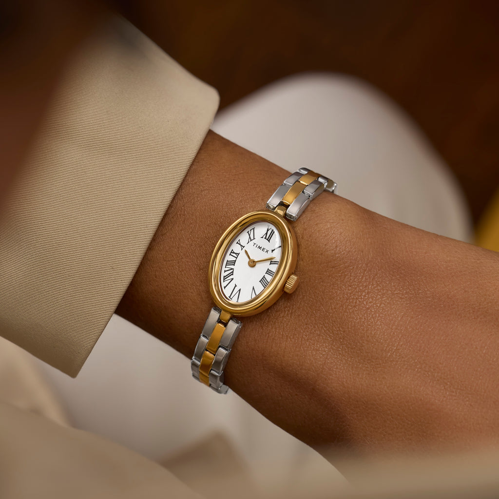 Cavatina Gold-tone Case Two-tone Bracelet White Dial TW2Y26800