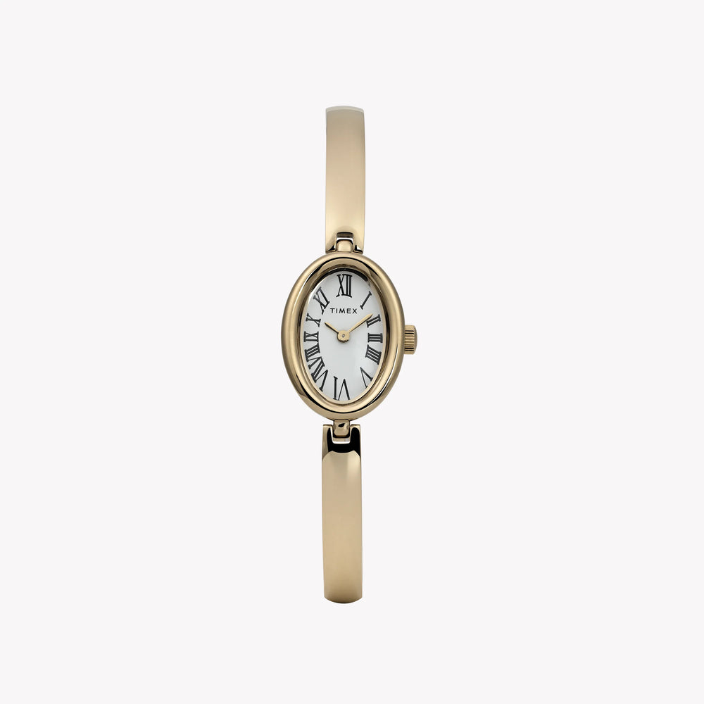 Cavatina Gold-Tone Case & Bangle with White Dial | TW2Y27200 by i-watch