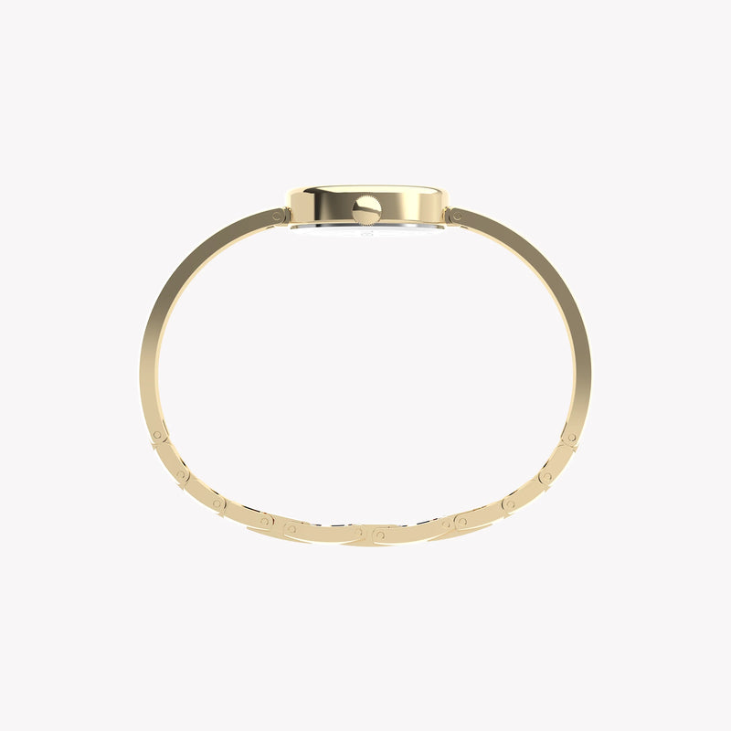 Cavatina Gold-Tone Case & Bangle with White Dial | TW2Y27200 by i-watch