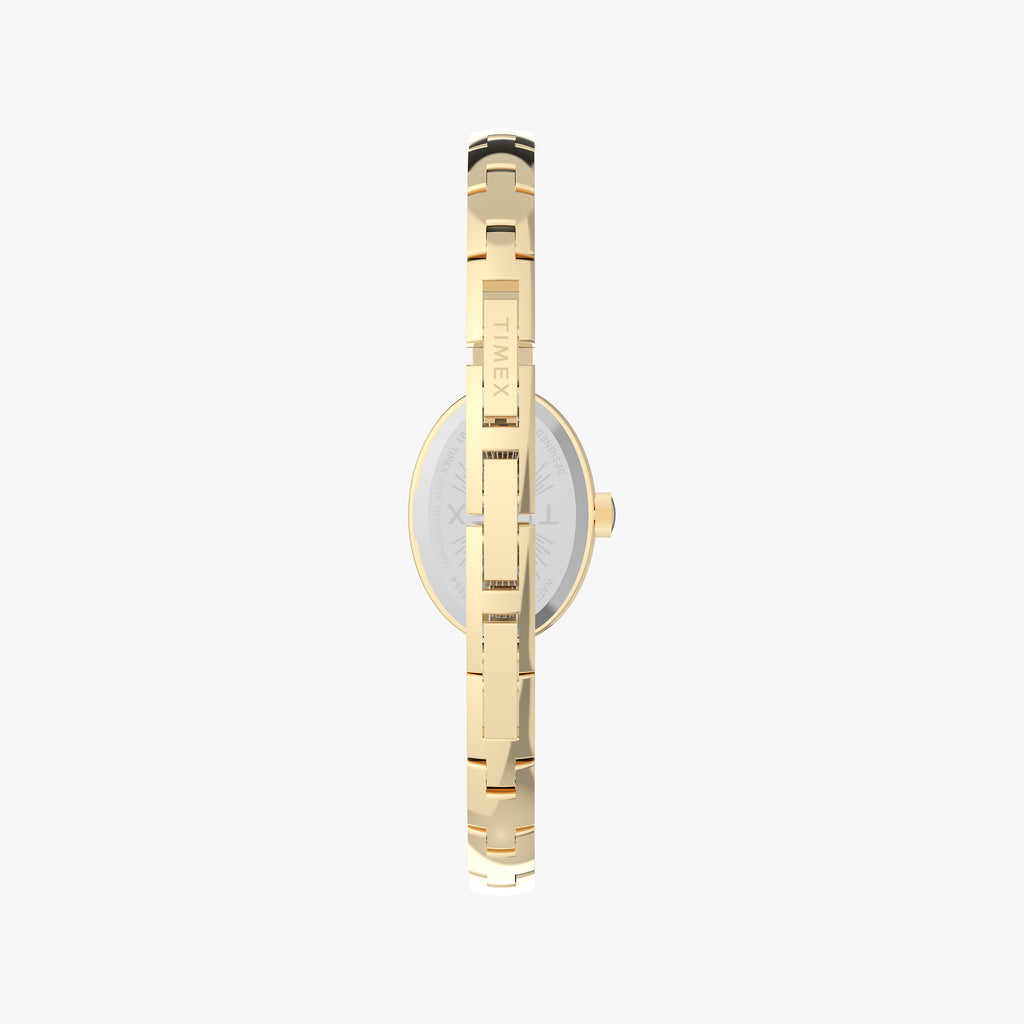 Cavatina Gold-Tone Case & Bangle with White Dial | TW2Y27200