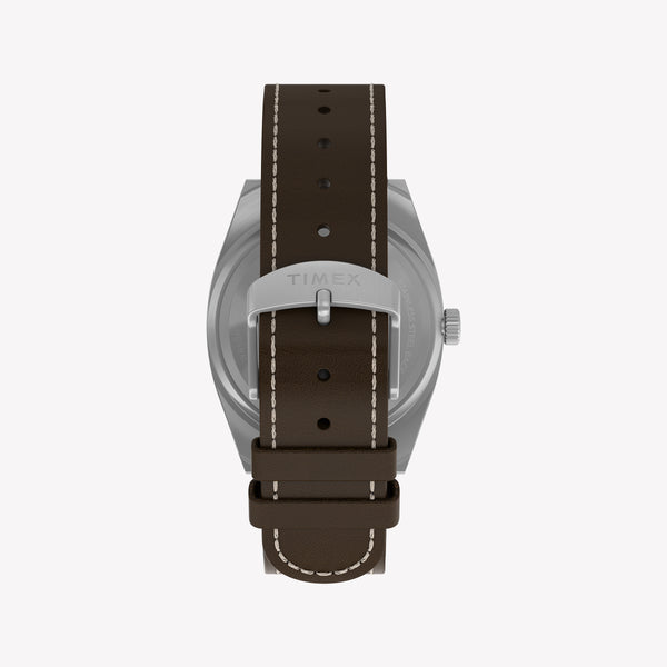 Timex Men's Silver-Tone, Brown Watch | TW2Y30600