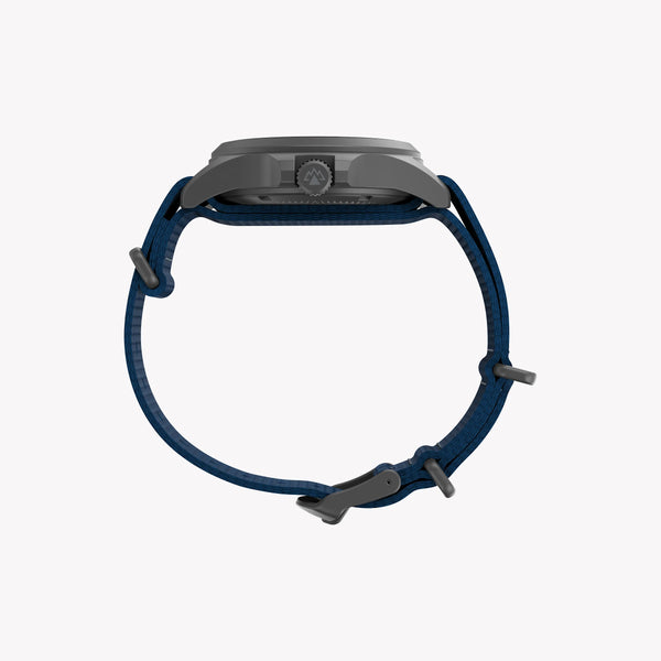 Expedition Field Post Solar 41mm Gunmetal Black Dial Black rPET Strap | TW2Y31700