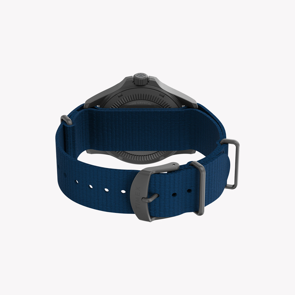 Expedition Field Post Solar 41mm Gunmetal Black Dial Black rPET Strap | TW2Y31700