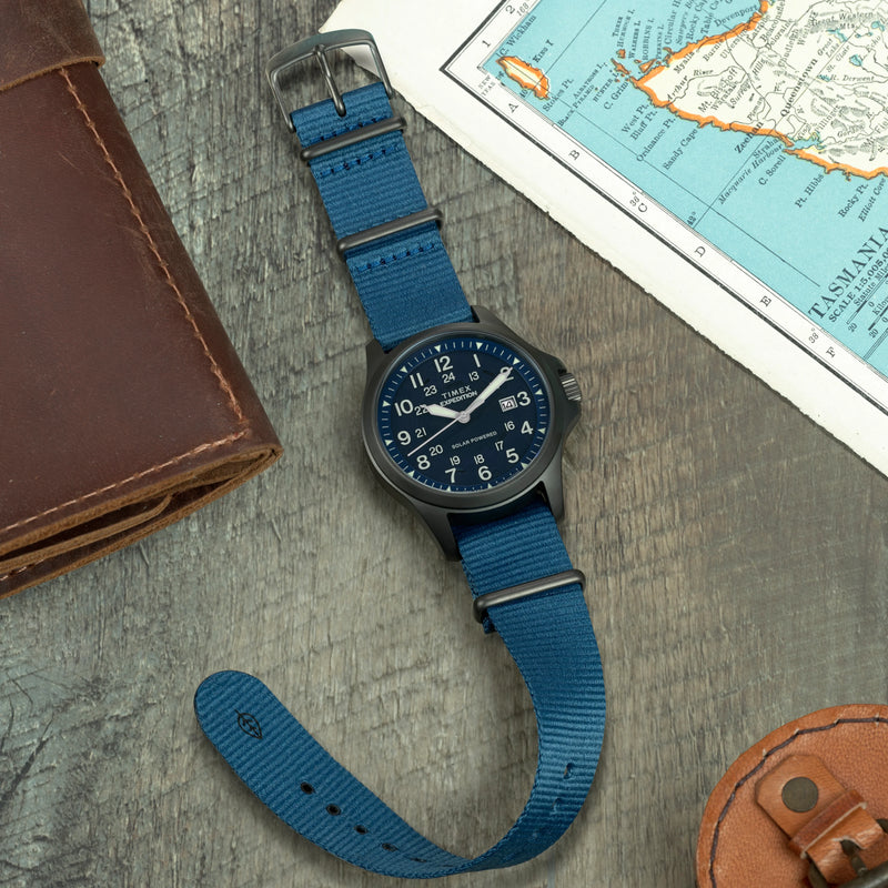 Expedition Field Post Solar 41mm Gunmetal Black Dial Black rPET Strap | TW2Y31700 by i-watch