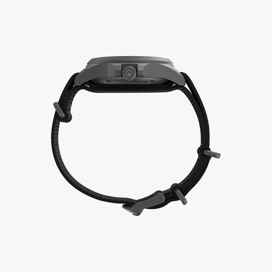 Expedition Field Post Solar 41mm Gunmetal Blue Dial Black rPET Strap | TW2Y31800