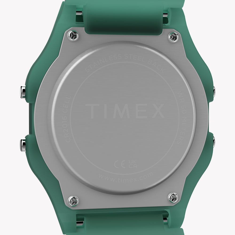 TIMEX Unisex's Green Resin, Green Resin | TW2Y34100