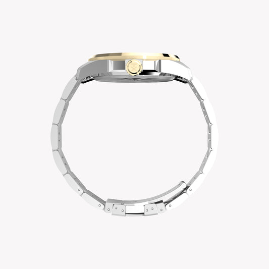 Essex 3-Hand Black Dial Two Tone SST Bracelet | Model TW2Y35300