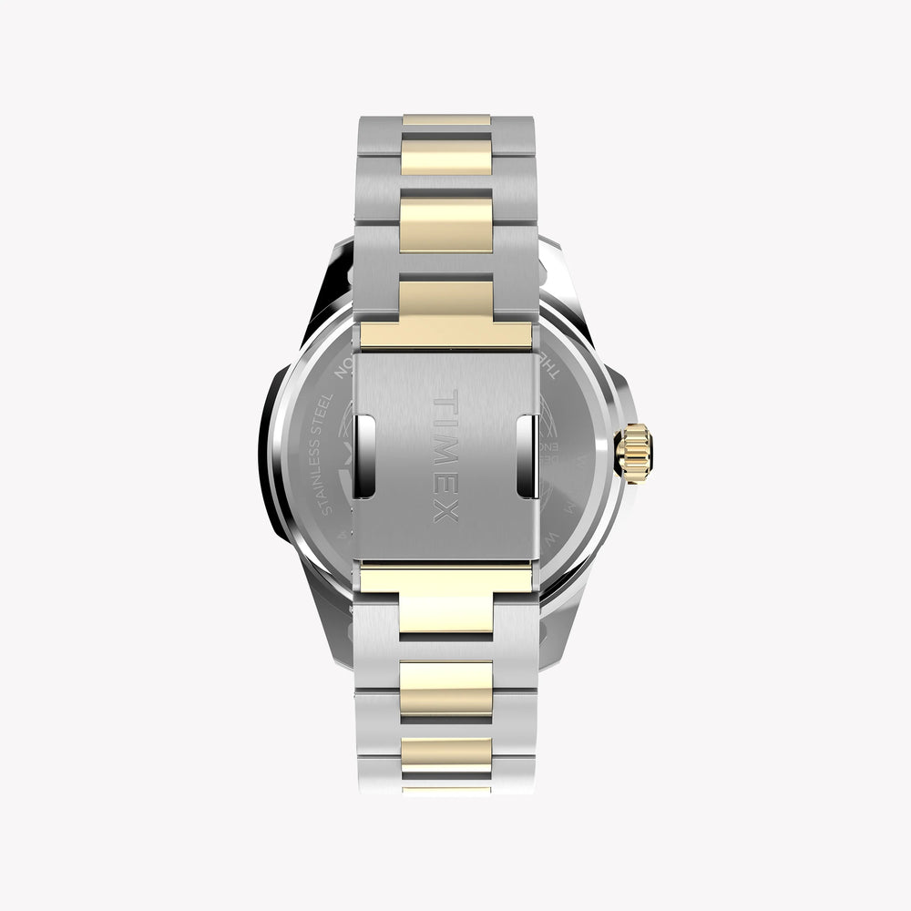 Essex 3-Hand Black Dial Two Tone SST Bracelet | Model TW2Y35300 by i-watch