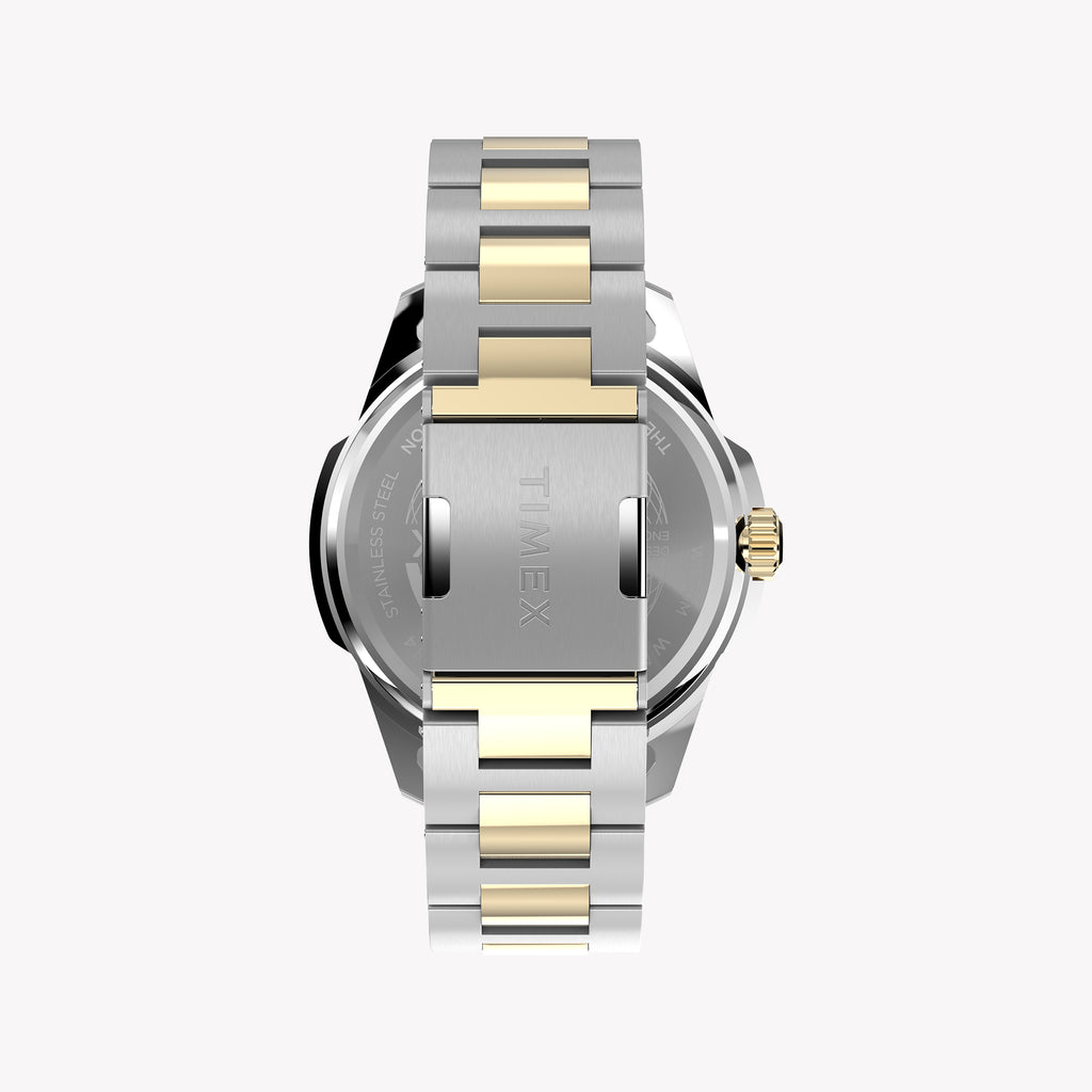 Essex 3-Hand Black Dial Two Tone SST Bracelet | Model TW2Y35300