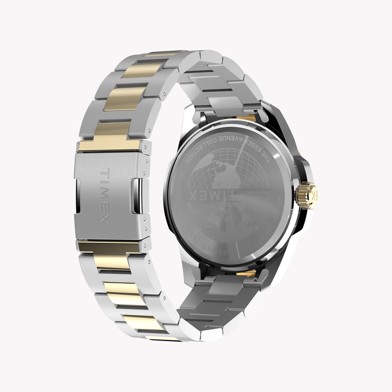 Essex 3-Hand Black Dial Two Tone SST Bracelet | Model TW2Y35300 by i-watch