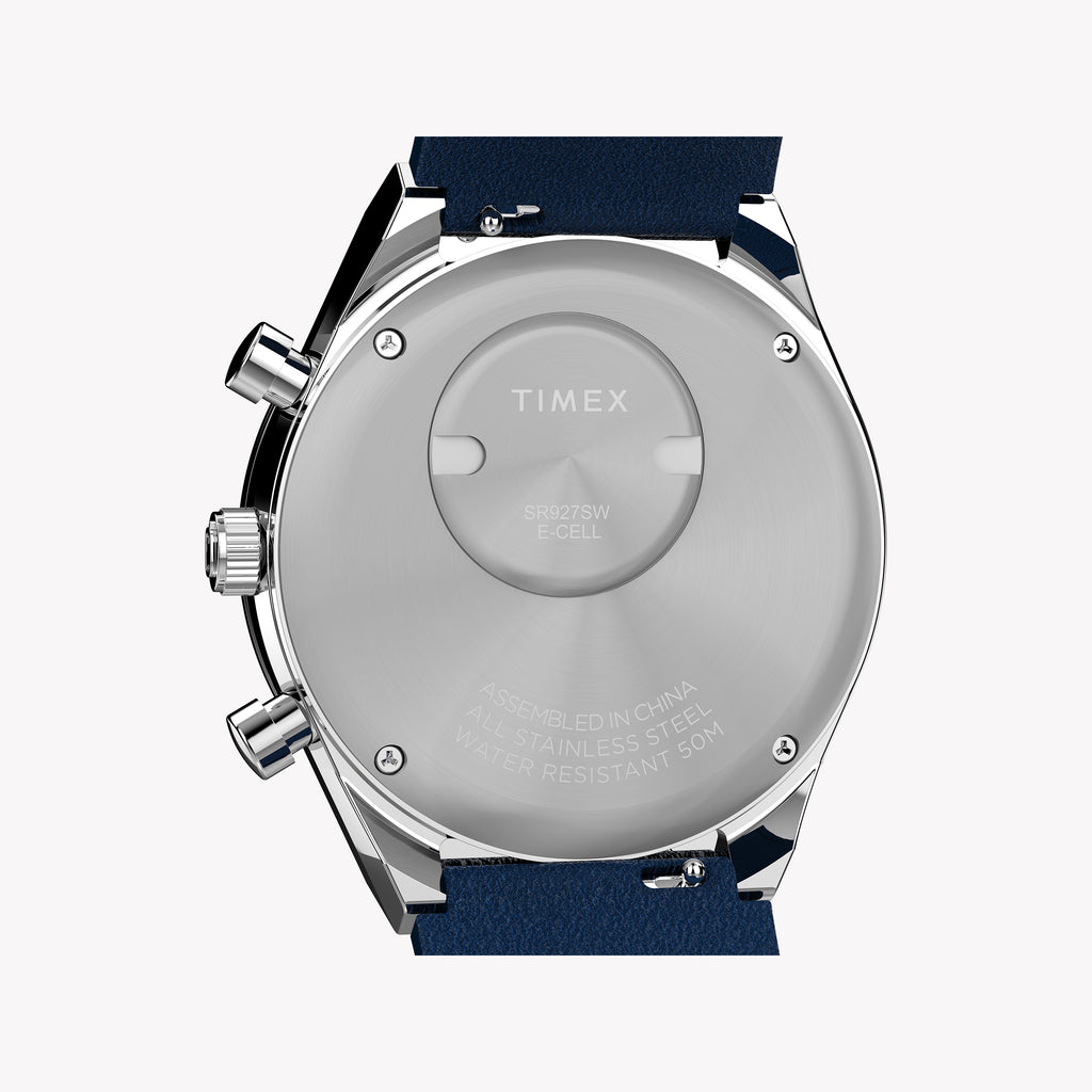Q Timex Chronograph 40mm Strap Watch TW2Y36100 | Stylish Sporty Timepiece