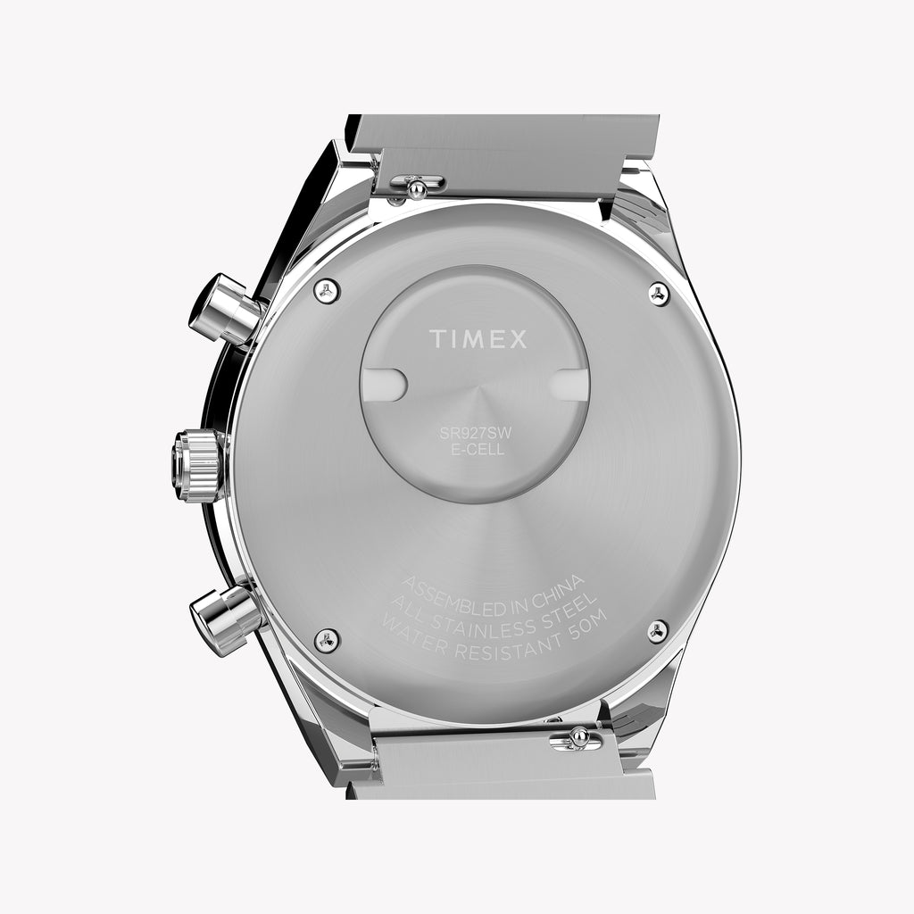 Q Timex Chronograph 40mm Stainless Steel Watch | TW2Y36200