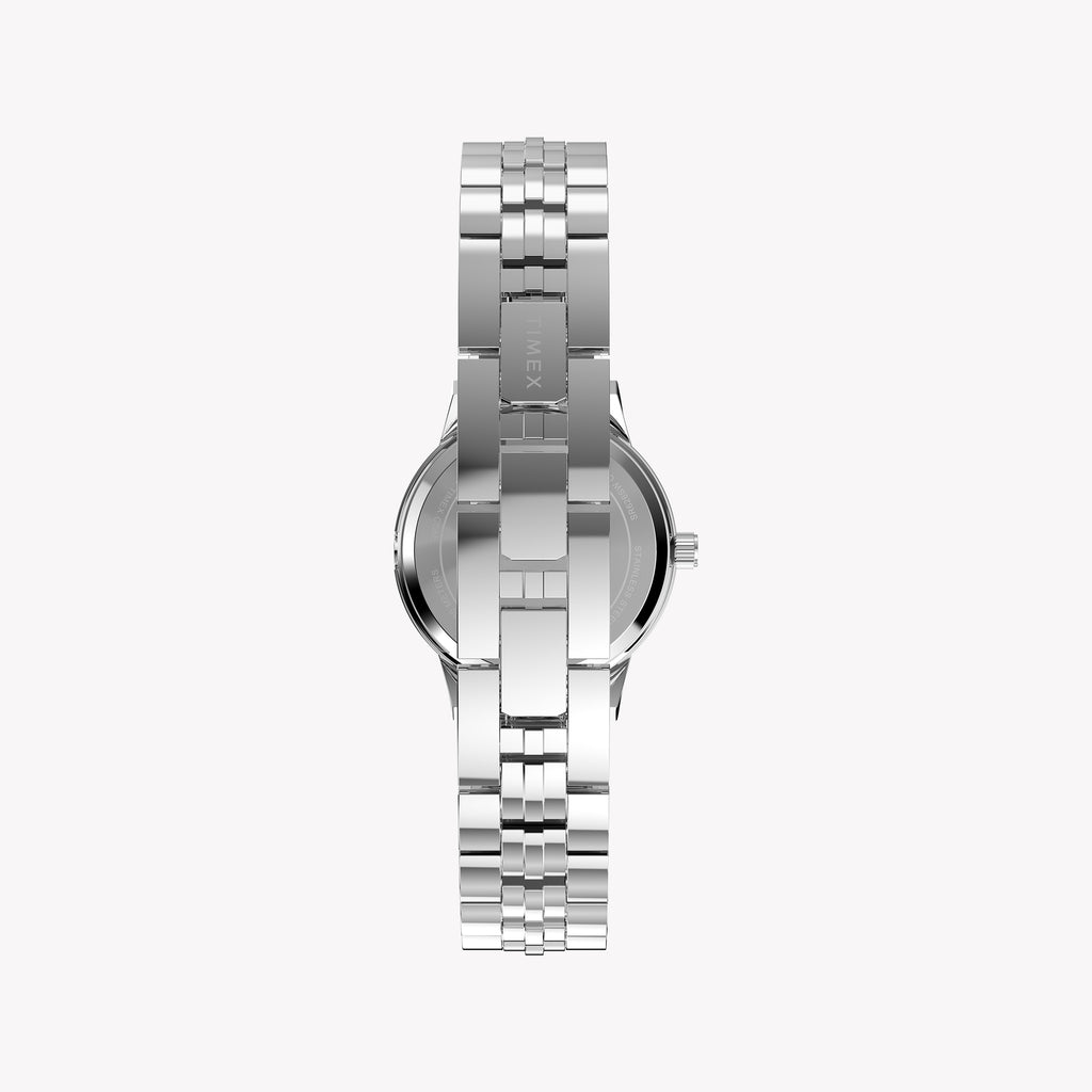 Womens Silver Tone Case & Bracelet with Mother of Pearl Dial TW2Y38400