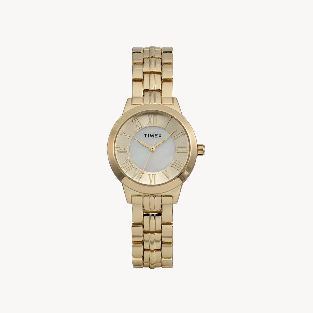 Women’s Gold Tone Case & Bracelet with Gold Dial TW2Y38600 | Elegant Watch