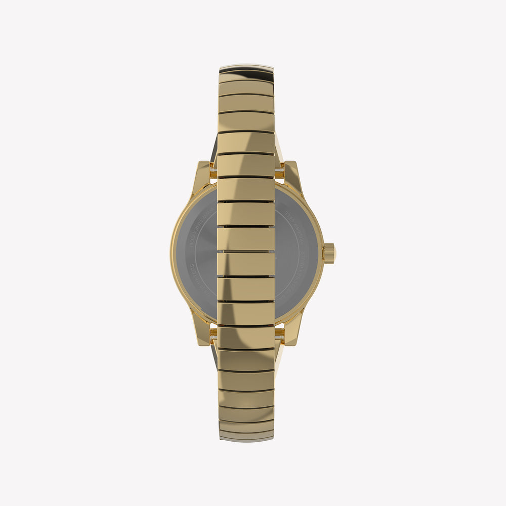 TIMEX Women's Gold-Tone Case, Gold-Tone Band | TW2Y39300